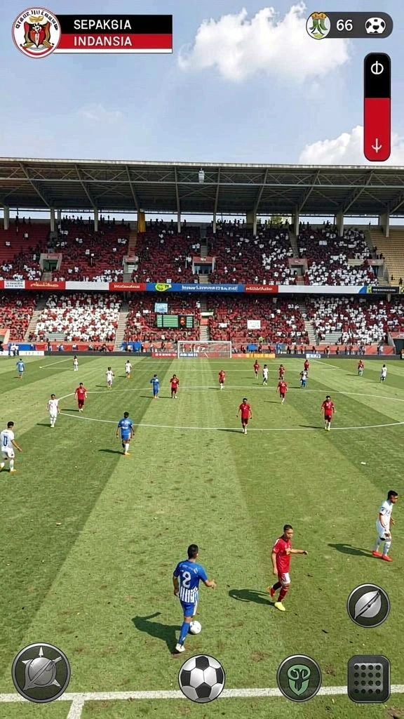 Menampilkan grafik menakjubkan dari dunia game.