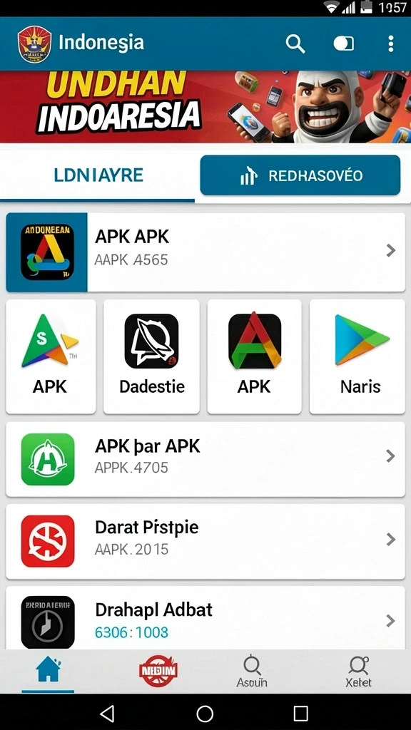 Antarmuka pengguna yang ramah dan menarik.