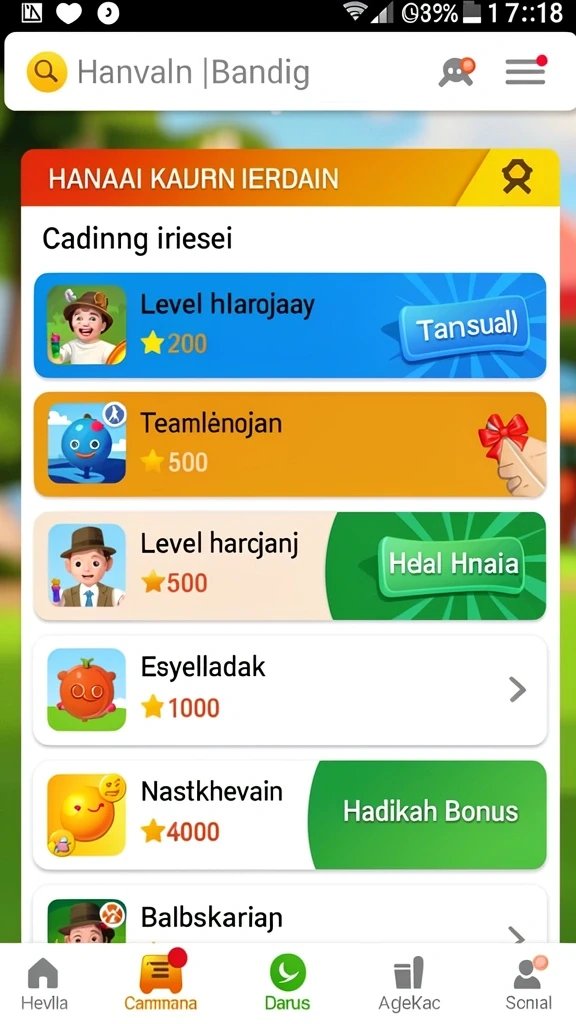 Tampilan antarmuka yang bersih dan mudah dinavigasi.