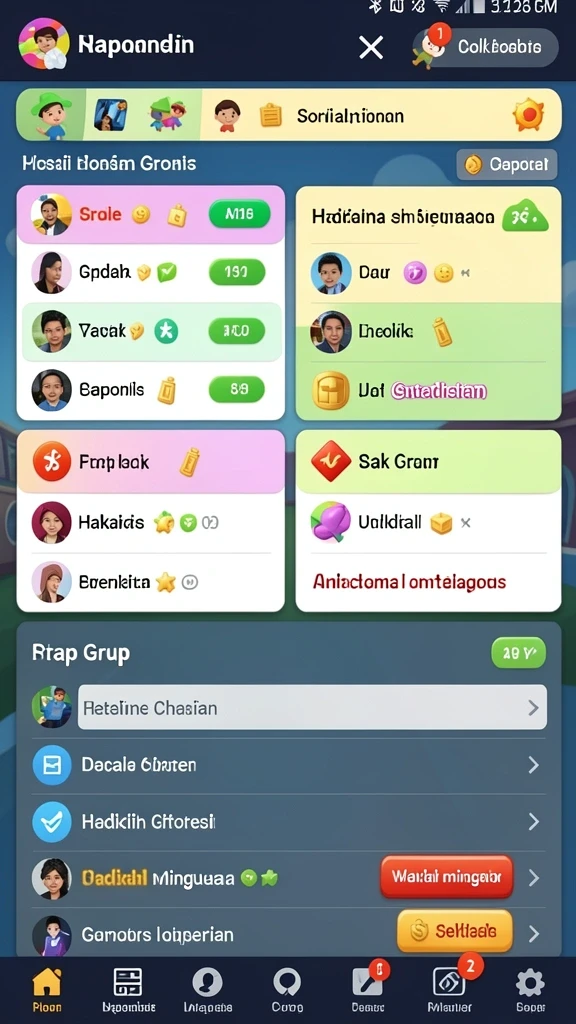 Tampilan antarmuka yang menarik dan mudah digunakan.