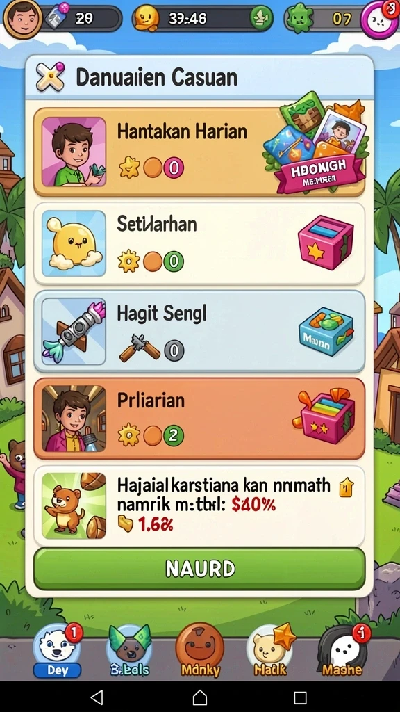 Jelajahi dunia yang penuh tantangan.