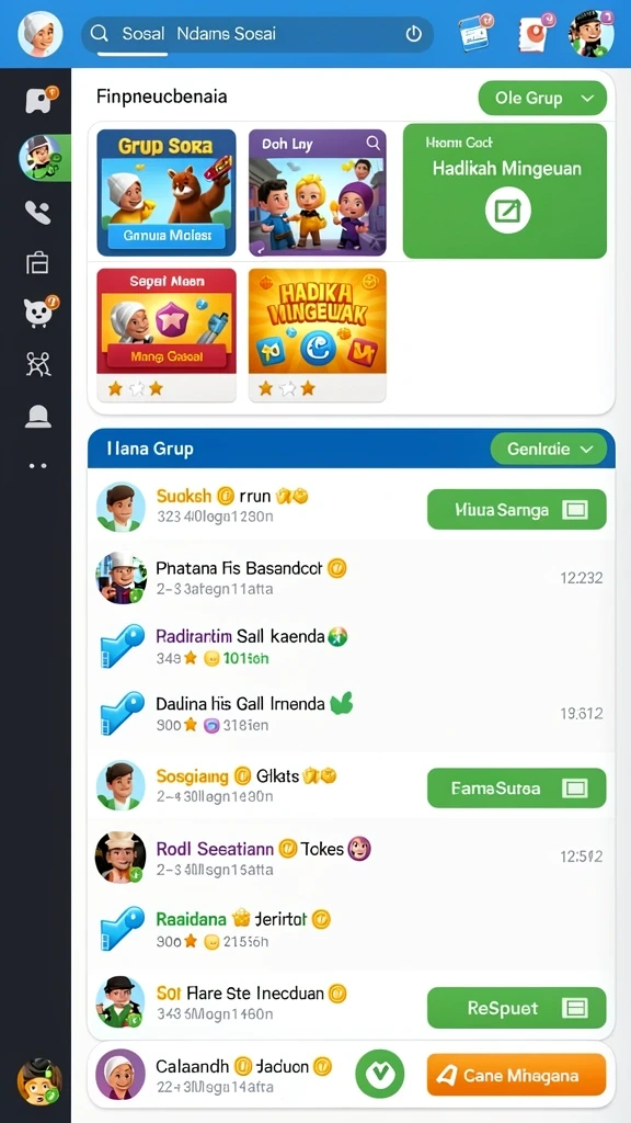 Level baru dengan tantangan yang lebih seru.
