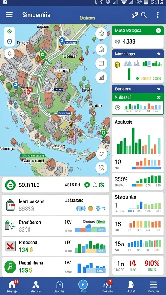Screenshot pertama menampilkan karakter utama dalam aksi mendebarkan.