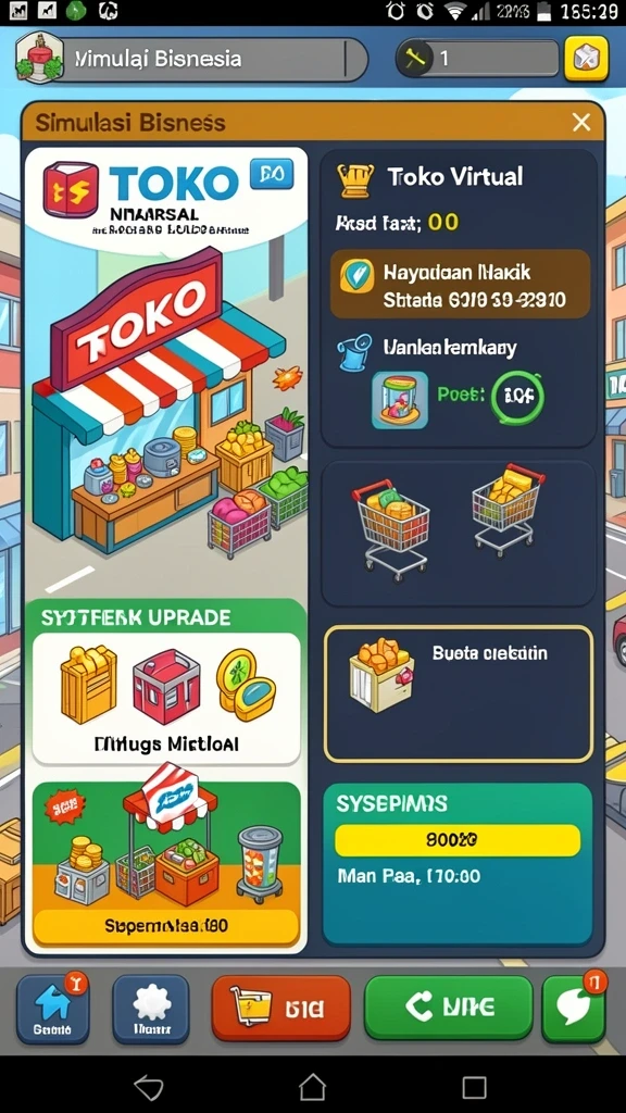 Tampilan karakter yang menakjubkan dan detail.