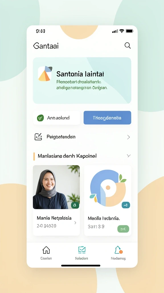 Tampilan antarmuka yang modern dan intuitif.