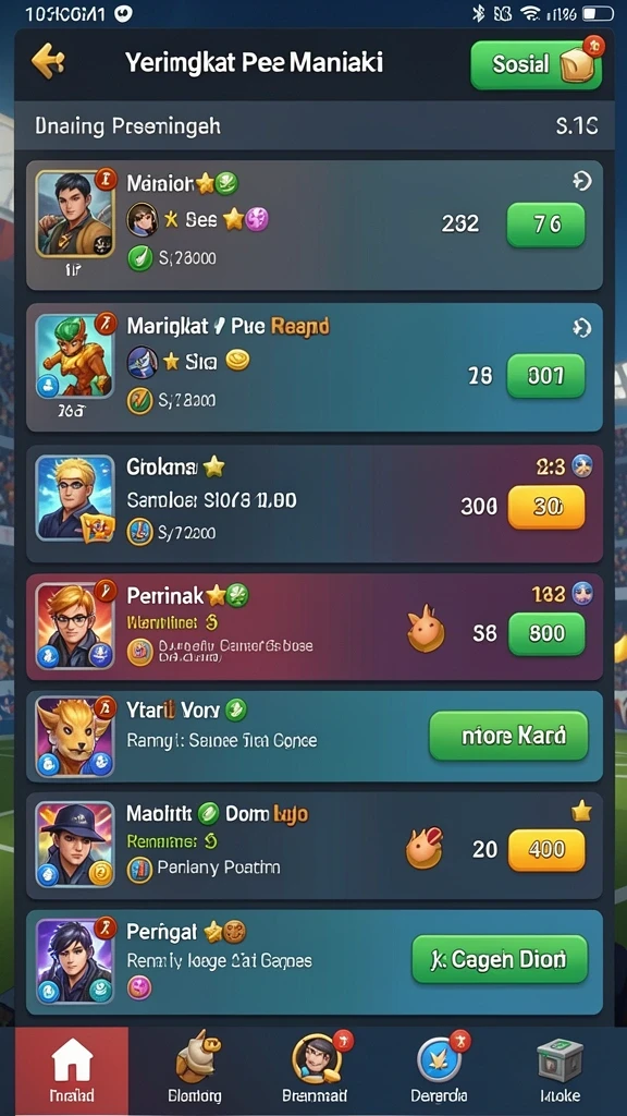 Beragam permainan seru yang tersedia di BIGWINNER.