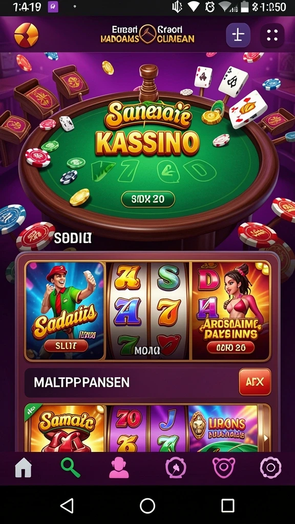 Tampilan antarmuka aplikasi yang sederhana dan menarik.