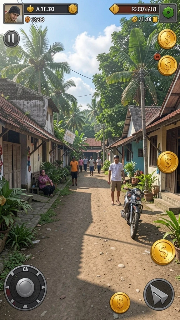 Fitur reward menarik setelah menyelesaikan level.