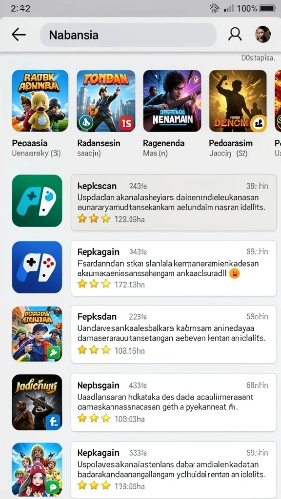 Gambaran karakter yang bisa dipilih dalam game.