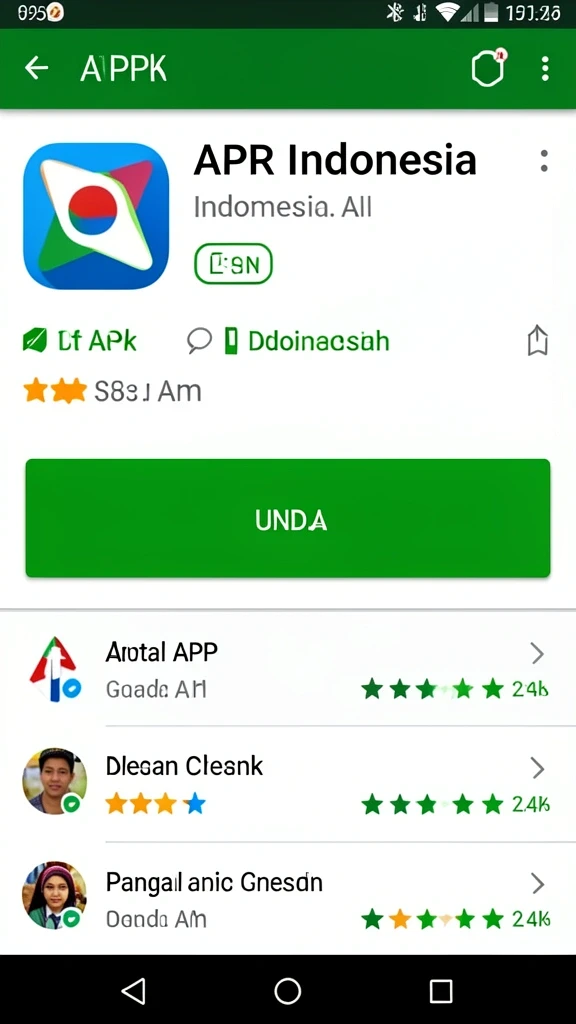 Tampilan utama aplikasi DEWANAGA77 yang menarik.