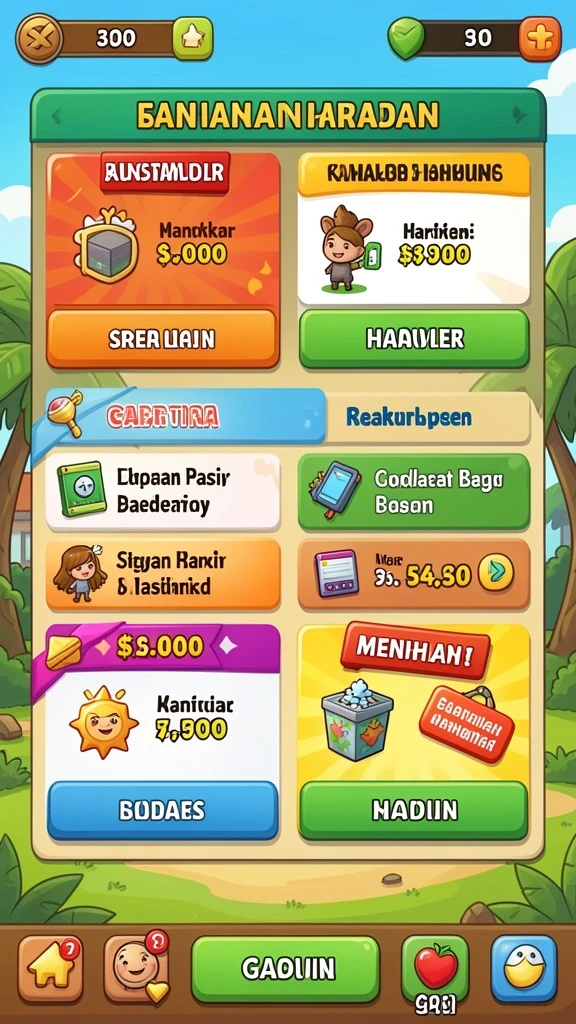 Screenshot menampilkan tampilan antarmuka pengguna yang menarik.