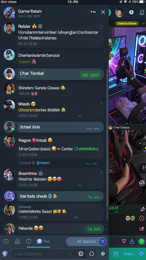 Screenshot menunjukkan variasi tema slot yang tersedia.
