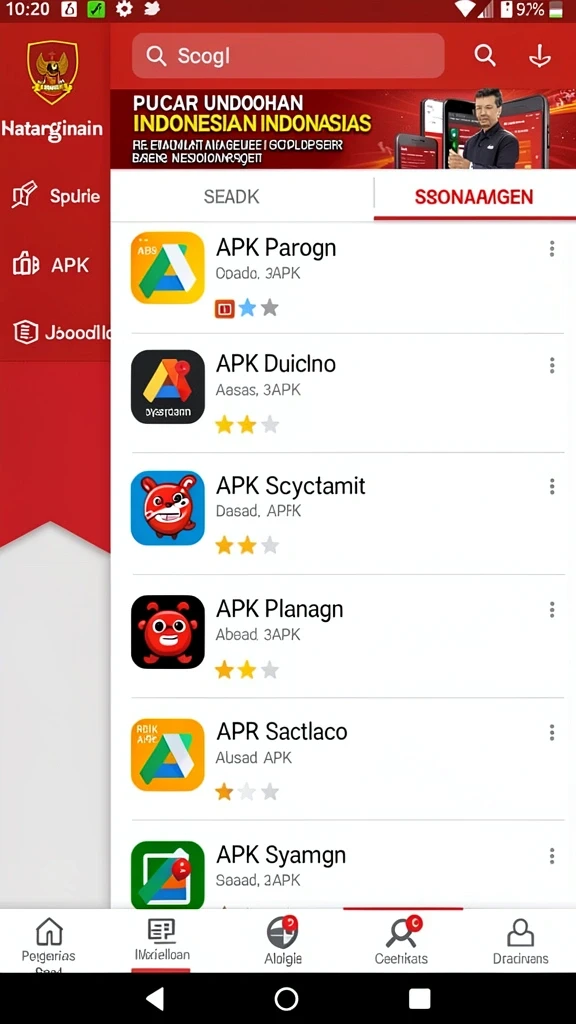 Fitur chat untuk berinteraksi dengan pemain lain.