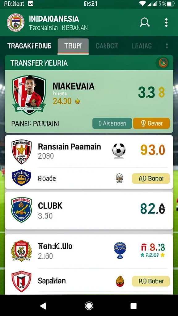 Pengguna dapat menikmati berbagai jenis permainan.