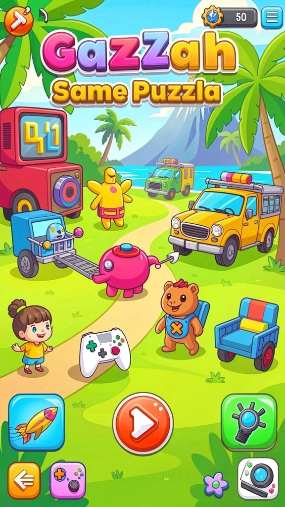 Screenshot menunjukkan mode multiplayer yang seru dan interaktif.