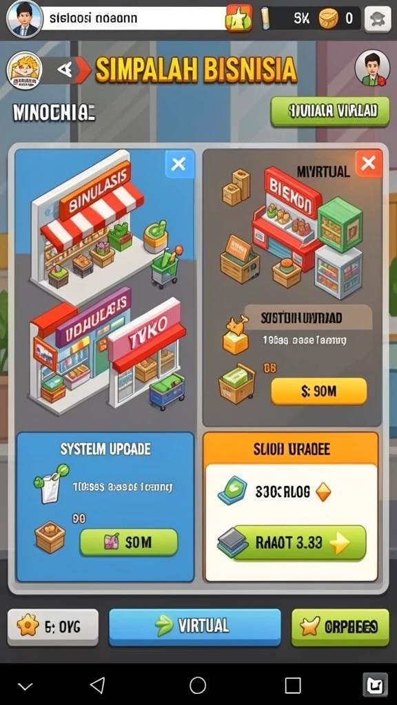 Tampilan menu utama FOKUS777 yang menarik.