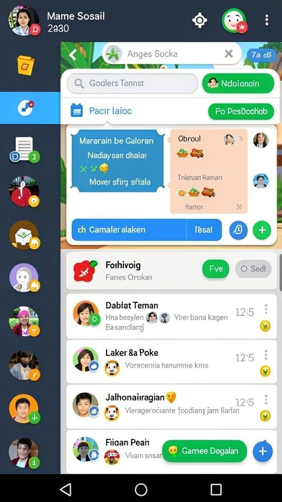 Scene pertarungan epik melawan makhluk luar angkasa.