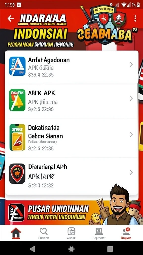 Tampilan antarmuka yang menarik dan user-friendly.