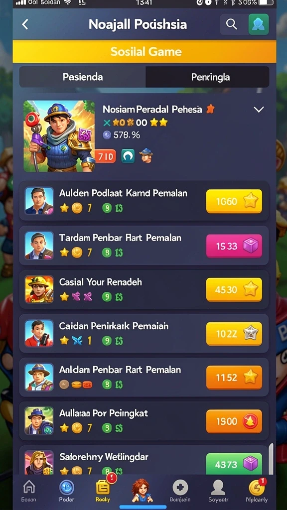 Screenshot menggambarkan karakter baru dalam game GASPOL77.