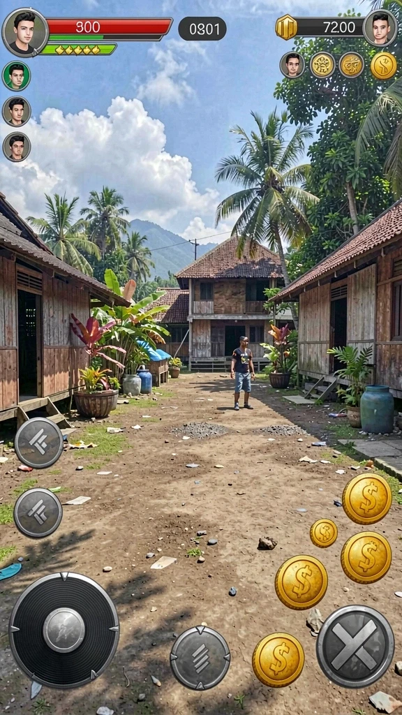Tampilan antarmuka pengguna yang intuitif dan mudah dipahami.