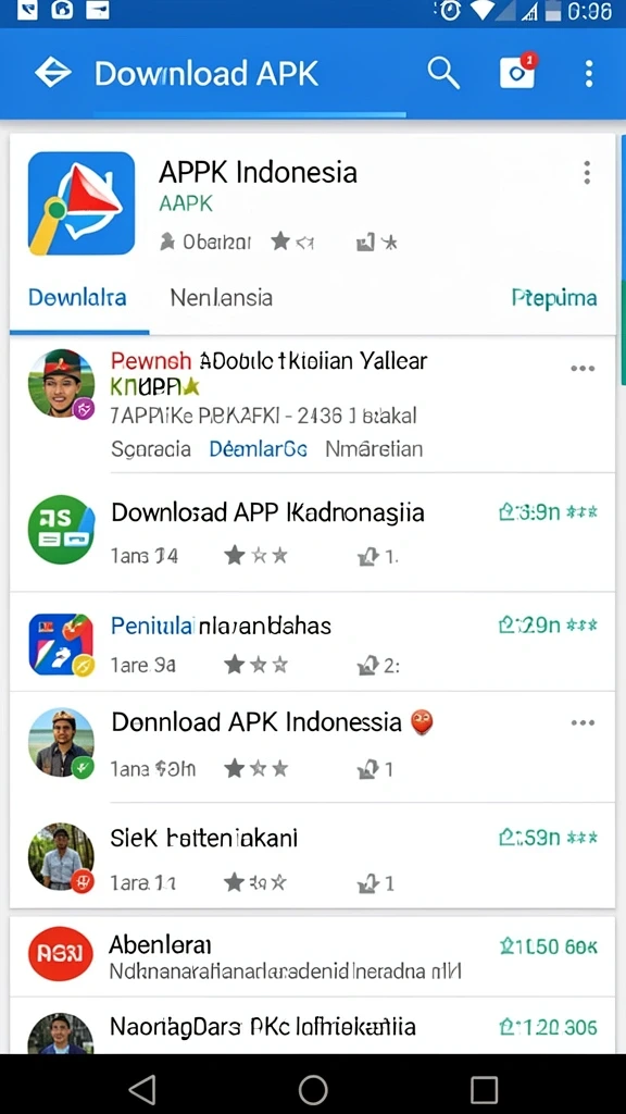 Menampilkan karakter utama dengan latar belakang yang epik.