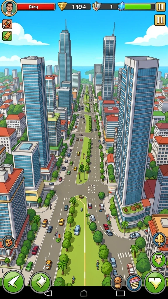 Fitur multiplayer yang memungkinkan pemain bersaing.