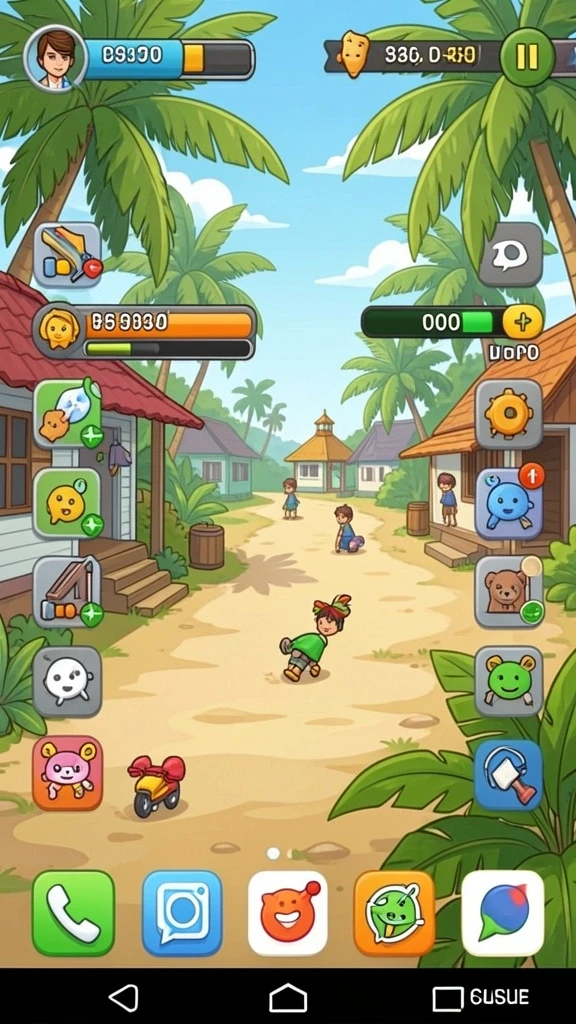 Gameplay seru dengan tantangan yang beragam.