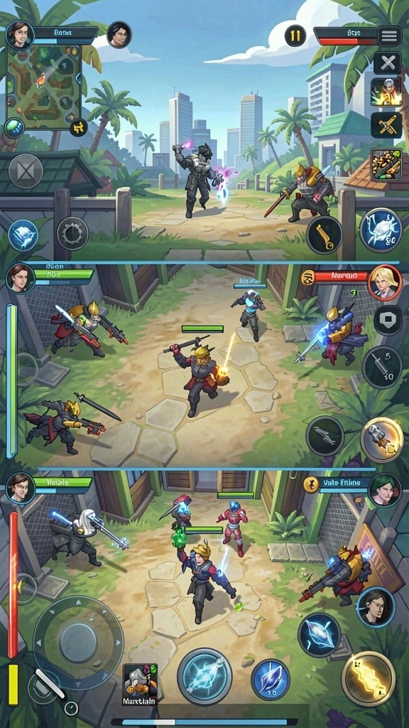 Gameplay yang seru dan adiktif.