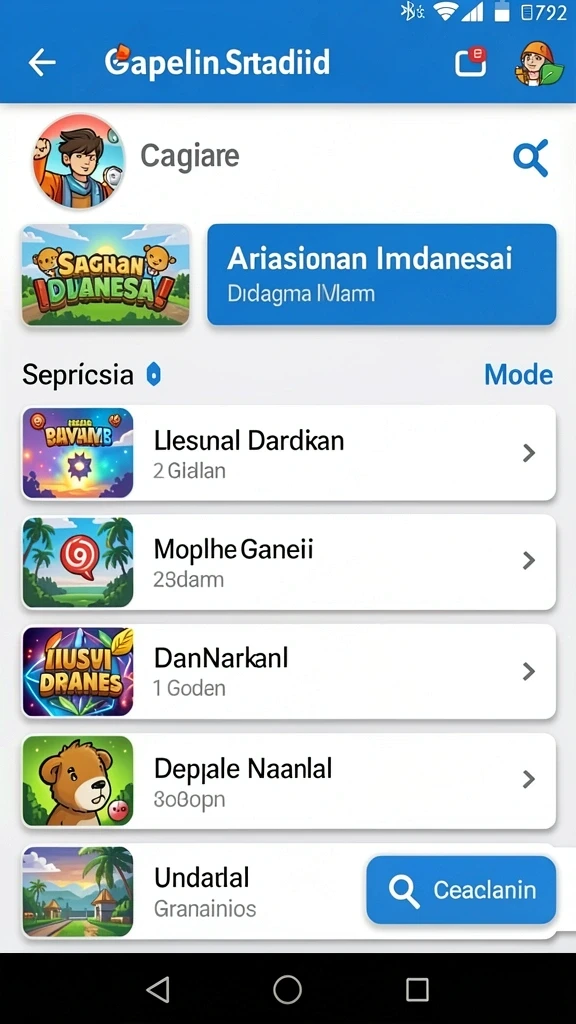 Tampilan antarmuka yang menarik dan mudah digunakan.