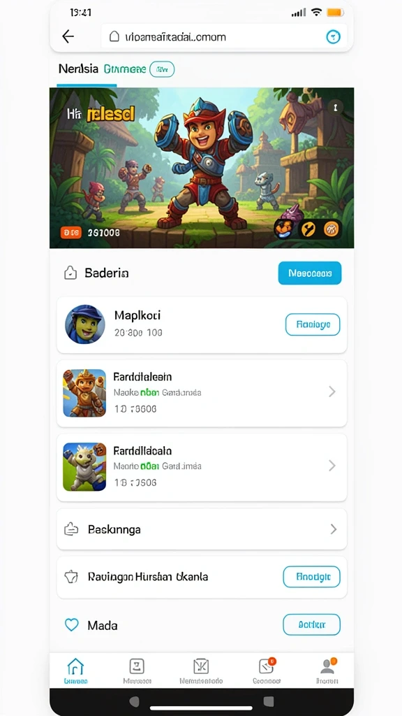 Screenshot menampilkan kustomisasi karakter yang menarik.