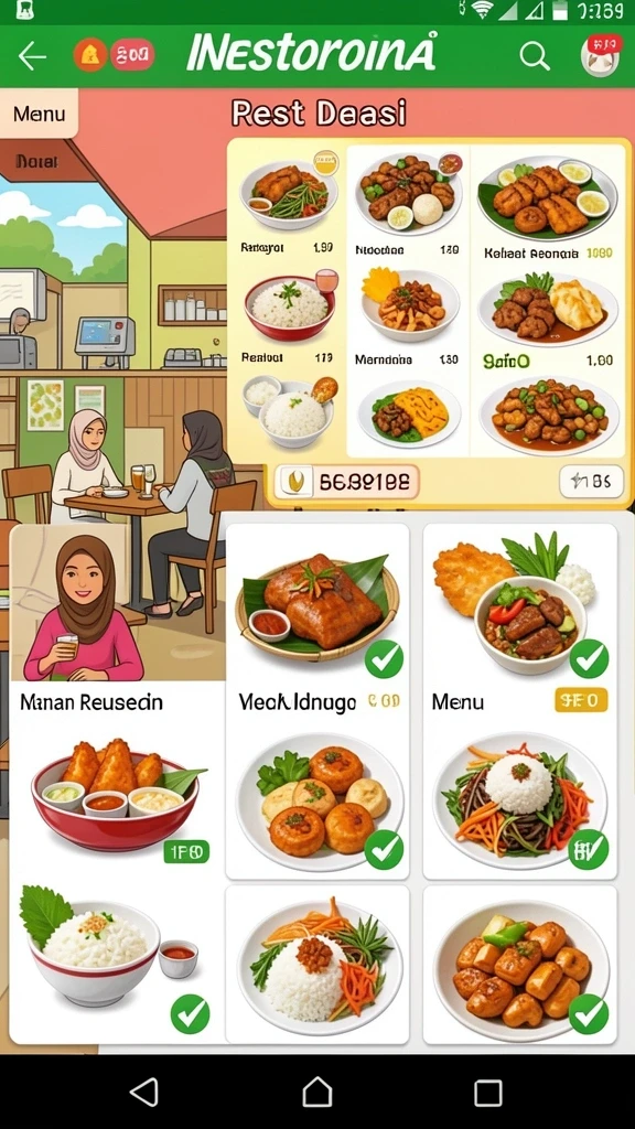 Ilustrasi pemain bersaing dalam mode multiplayer yang seru.