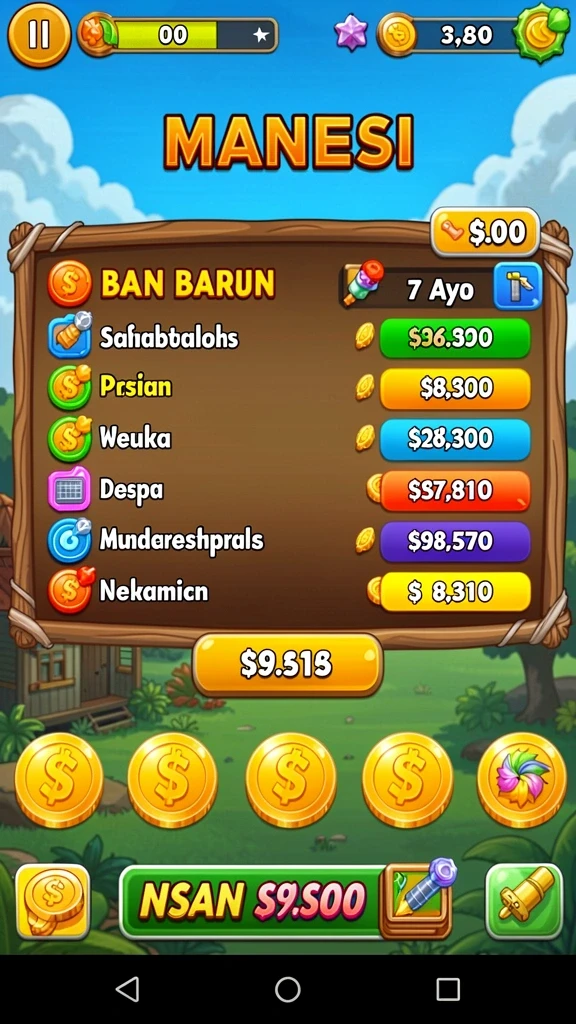 Tampilan antarmuka yang menarik dan mudah digunakan.
