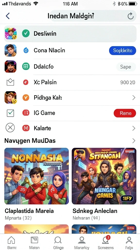 Karakter yang dapat disesuaikan dan menarik.
