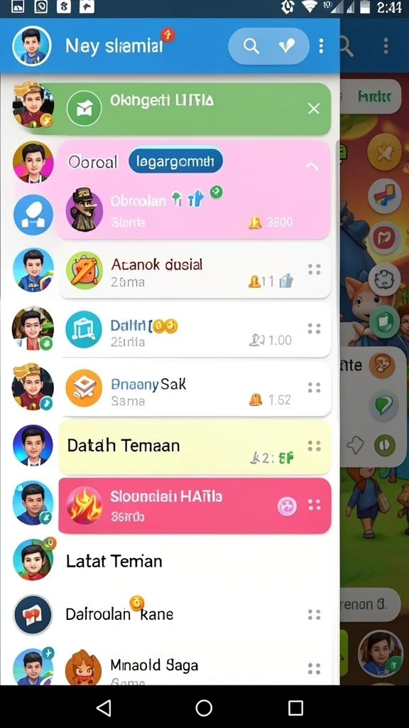 Tampilan antarmuka modern yang menarik.