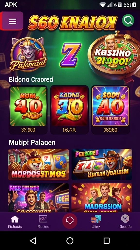 Tampilan antarmuka yang menarik dan user-friendly.