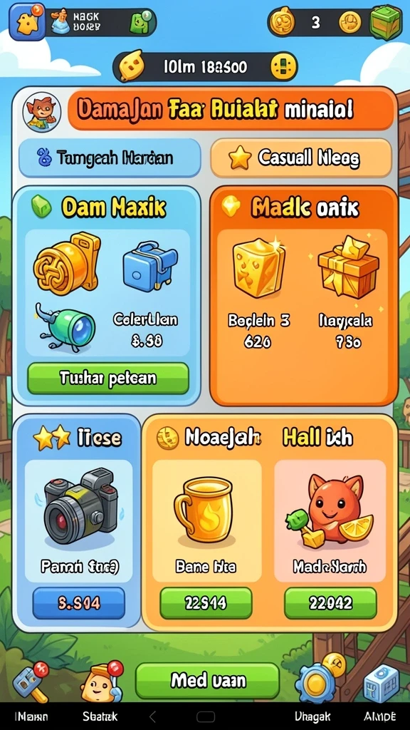 Grafis menakjubkan yang menyempurnakan pengalaman bermain.