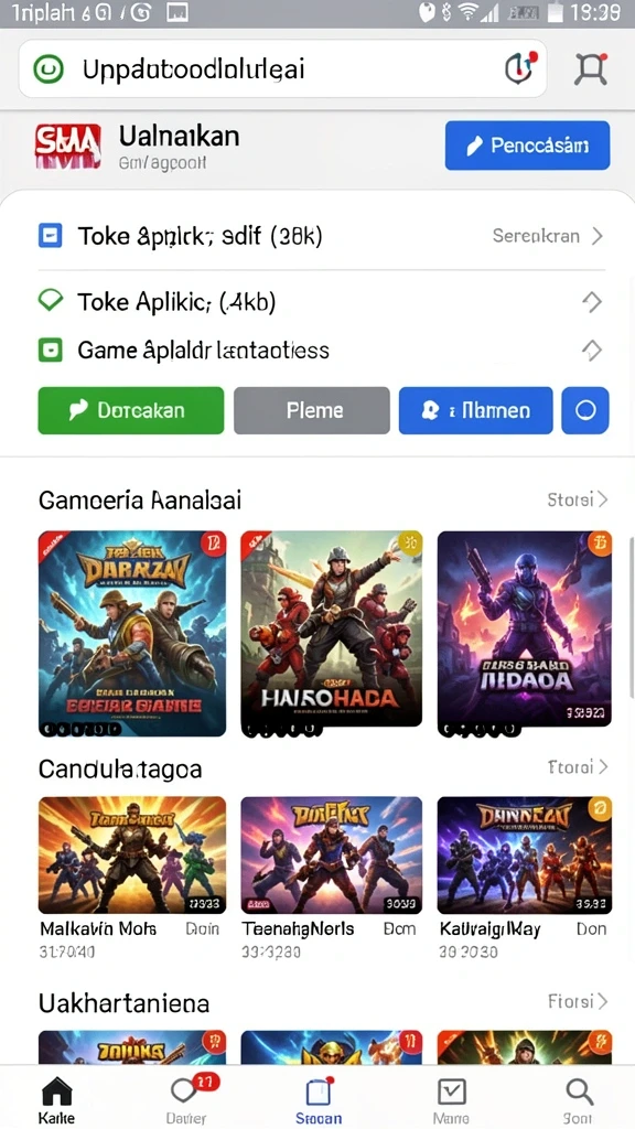 Tampilan antarmuka yang menarik dan user-friendly.