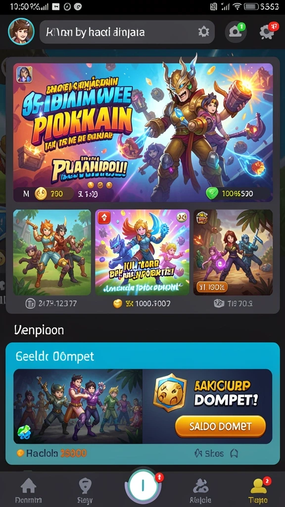 Mode multiplayer yang seru dan interaktif.