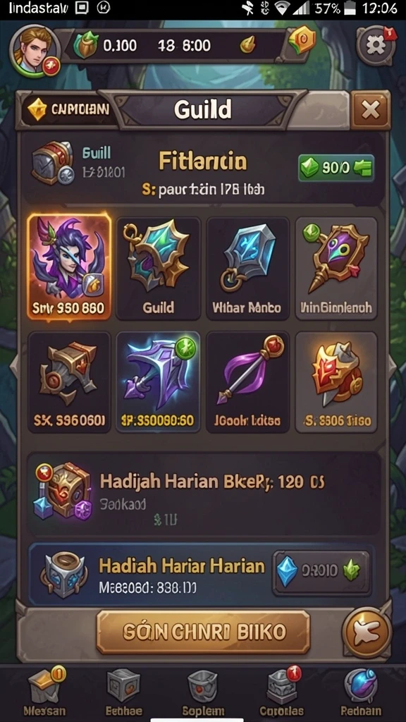 Fitur interaktif yang menghubungkan pemain secara global.