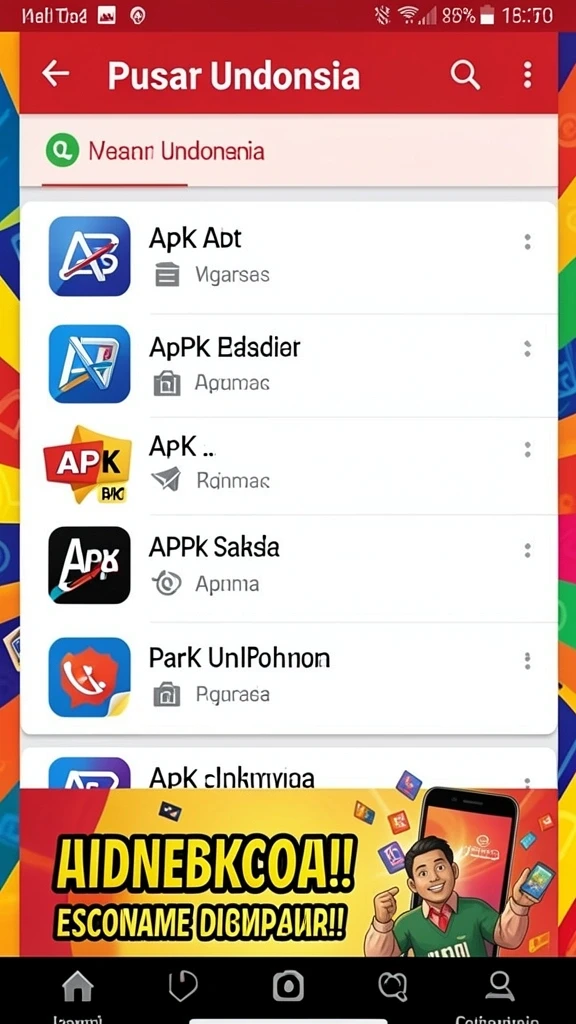 Mode permainan yang beragam dan menantang setiap level.